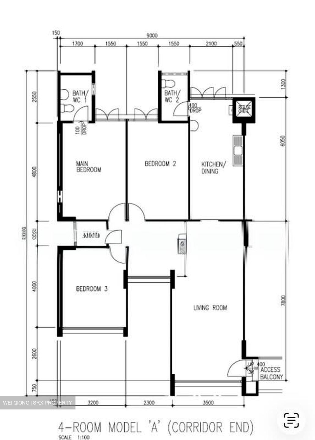 Blk 696 Hougang Spring (Hougang), HDB 4 Rooms #578452321